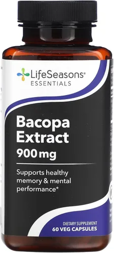 Vista 11 de LifeSeasons Essentials Ashwagandha - Suplemento de apoyo para el estrés y el sueño - Mente tranquila y concentrada - Mejora el rendimiento atlético