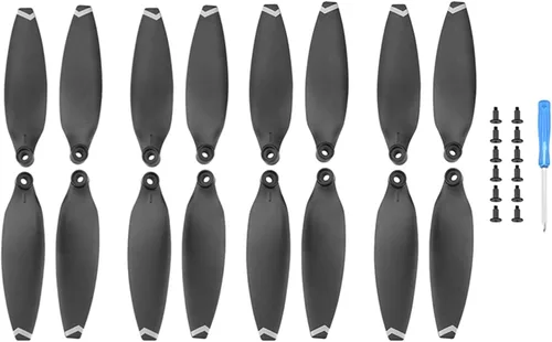 Vista 11 de 8/16 piezas de hélice de liberación rápida para FIMI X8 Mini/Mini V2 Dron, accesorios ligeros para ventiladores de ala de cuchilla, accesorios
