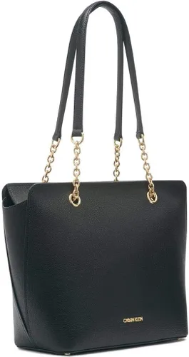 Vista 5 de Calvin Klein Hailey Micro Pebble Top Cadena Tote con cremallera