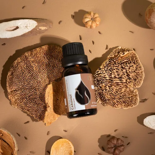 Vista 8 de Essences Bulgaria Aceite esencial de alcaravea orgánica, 0.51 onzas líquidas, 0.5 fl oz, Carum carvi 100% puro y natural, sin diluir, de grado