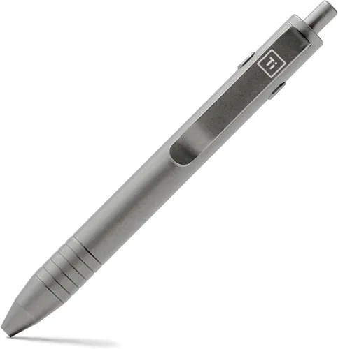 Vista 8 de BIG IDEA DESIGN Mini bolígrafo de doble cara (titanio DLC negro)