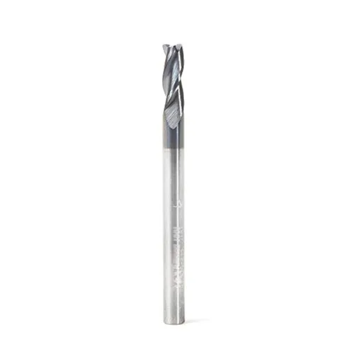 Vista 4 de Amana Tool - 51468 espiral de carburo sólido CNC para acero y acero inoxidable con revestimiento AlTiN