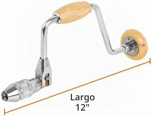 Vista 2 de TRUPER BC-12M Berbiquí Profesional de 12