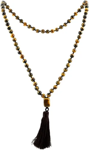 Vista 2 de SUNYIK Pulsera de piedras semipreciosas, collar de cuentas budistas tibetanas