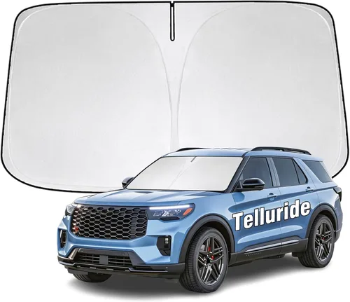 Vista 94 de Parasol para parabrisas Acura MDX 2001-2013, protector de parabrisas 300T, bloquea los rayos UV, ajuste personalizado, MDX para parabrisas