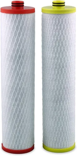 Vista 2 de Aquasana Cartuchos de filtro de repuesto para sistema de filtro de agua de ósmosis inversa debajo del fregadero + filtro de agua Aquasana EQ-PFC.35