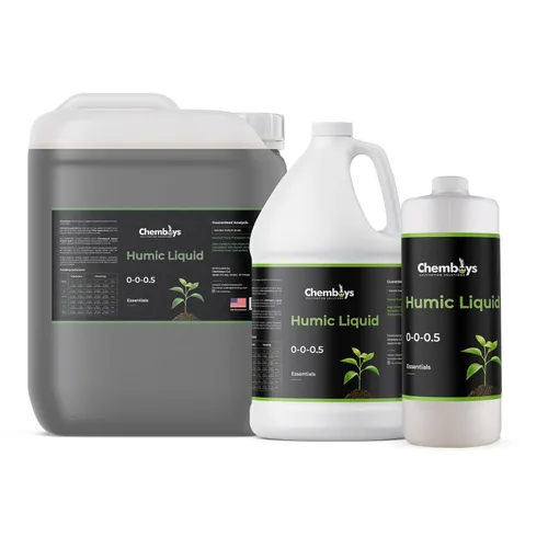 Vista 5 de Ácido húmico orgánico con fúlvico – Suplemento vegetal concentrado de carbono líquido para una mayor absorción de nutrientes, suelo, césped