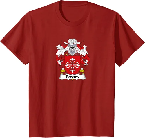 Vista 19 de Escudo de armas Pereira - Camiseta con escudo familiar, Negro