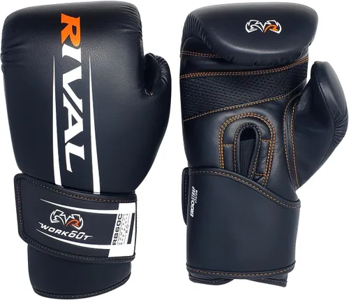 Vista 2 de RIVAL Boxing RB60C 2.0 - Guantes compactos para bolsa de entrenamiento, cierre de gancho y bucle, ajuste ergonómico, forro interior suave y ajuste