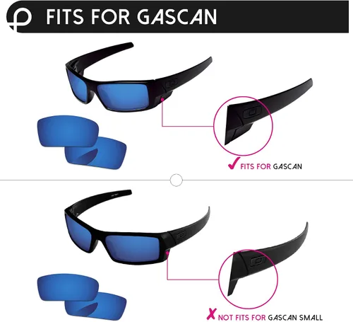 Vista 3 de PapaViva Lenses Replacement for Oakley Gascan OO9014 Sunglass