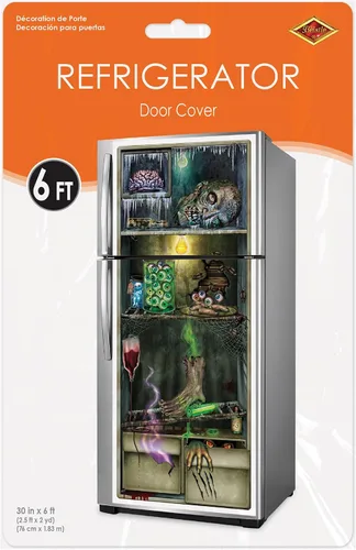 Vista 5 de The Beistle Company - Cubierta para puerta de refrigerador, 30 pulgadas x 5 pies, paquete de 1