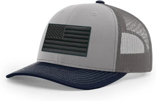 Vista 223 de Joe's USA Richardson 112 - Gorras de camionero con parche gráfico personalizado - Gorras estructuradas de cinco y seis paneles Richardson Premium