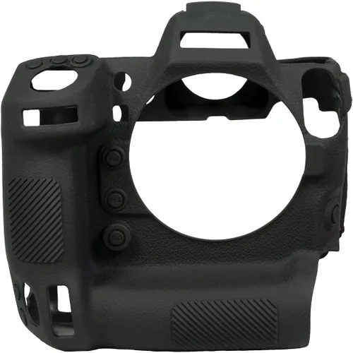Vista 9 de Funda de cámara para Nikon Z9 - Funda protectora de silicona DSLR, jaula desmontable, a prueba de golpes, a prueba de polvo (negro)