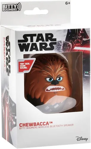Vista 2 de Bitty Boomers - Star Wars: Chewbacca, mini altavoz Bluetooth, multicolor
