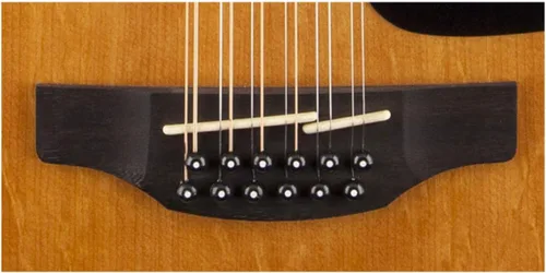 Vista 3 de Takamine GD30CE-12NAT Dreadnought - Guitarra electroacústica de 12 cuerdas con corte Cutaway
