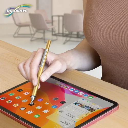 Vista 8 de BoxWave Lápiz óptico compatible con Pocketbook Color e-Reader – FineTouch - Lápiz capacitivo superpreciso, color dorado champán
