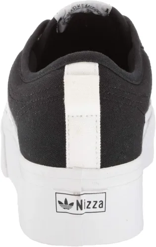 Vista 3 de adidas Originals Nizza - Tenis de plataforma para mujer, Blanco