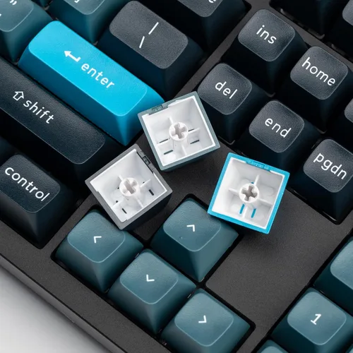 Vista 7 de Keychron Q6 Pro QMKVIA Teclado mecánico inalámbrico personalizado BluetoothUSB-C, perilla programable de tamaño completo de 108 teclas