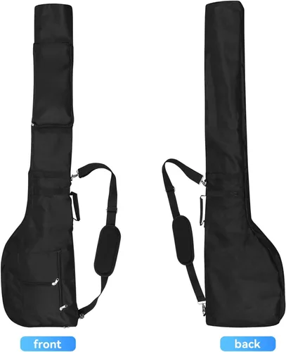 Vista 3 de Moreen - Bolsa de golf ligera, bolsa de golf pequeña plegable e impermeable para hombres/mujeres (negro)