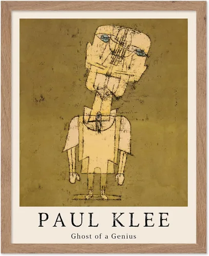Vista 85 de Poster Master Póster vintage de Paul Klee – Impresión retro de cómicos – Arte de dibujo – Arte abstracto – Regalo para hombres y mujeres – Estilo-09