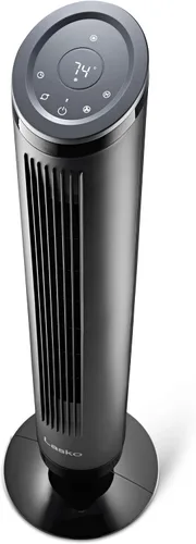 Vista 11 de Lasko Ventilador de torre Ascend con control remoto, ventiladores de piso de 36 pulgadas para dormitorio del hogar, flujo de aire de 29 pies/s