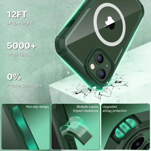 Vista 261 de CENHUFO Funda de privacidad para iPhone 11 Pro, funda de cuerpo completo con protector de pantalla de privacidad de vidrio templado 9H integrado