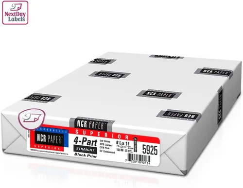 Vista 19 de NextDayLabels Papel NCR autocopiador, 2 partes inversas #5887, 8.5 x 11 2 Parte - Inversa