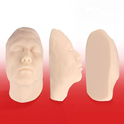 Vista 5 de Medarchitect Modelo de cabeza de maniquí de entrenamiento de inyección para enseñanza de microplástico, entrenamiento de práctica para estudiantes