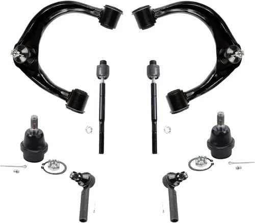 Vista 235 de Detroit Axle - Kit de brazos de control de extremo de 8 piezas para Toyota 2001-2003 Highlander 2002-2003 Camry Lexus ES300, 2 conjuntos de brazos