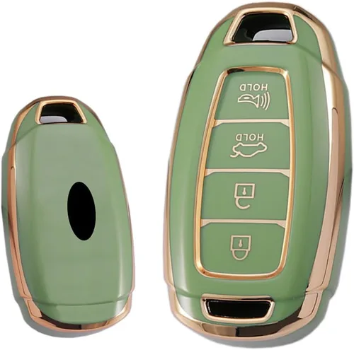 Vista 14 de ontto Funda protectora inteligente para llave de coche de 4 botones para Hyundai