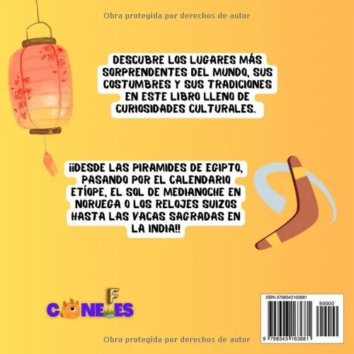 Vista 2 de Curiosidades Culturales del mundo. Más de 100 tradiciones, costumbres y lugares increíbles. Para niños y niñas curiosos de 8, 9, 10, 11, 12 y 13