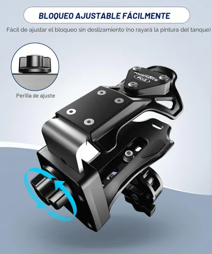 Vista 6 de FODSPORTS Portavasos para motocicleta, ATV, soporte mejorado para bebidas de motocicleta con abrazadera de metal de 0.5 a 1.57 pulgadas, soporte