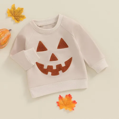 Vista 132 de YINGISFITM Sudadera de manga larga con cuello redondo para bebé, niña, niño, Navidad, suéter de manga larga, ropa de otoño