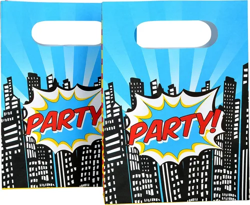 Vista 4 de Ginger Ray Pop Art Party - Tinas de papel para helados, paquete de 8