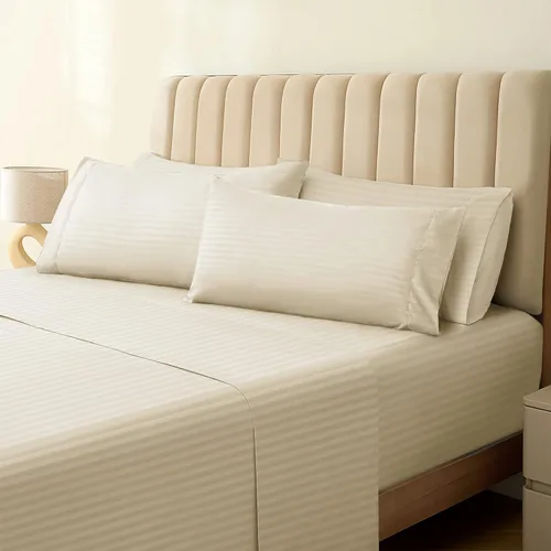 Vista 74 de LuxClub - Juego de sábanas de 3 piezas con esquinas profundas, antiarrugas y frescas, estilo hotel, incluye 1 sábana bajera, 1 sábana encimera y 1