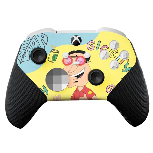 Vista 18 de Retro Comic Customised Wireless Controller for Elite by BCB. Original Elite Series 2 Controller Compatible with Xbox One / Series X & S. Customized