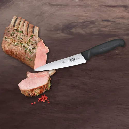 Vista 6 de Victorinox Chef's, Black Fibrox, 6 pulgadas.