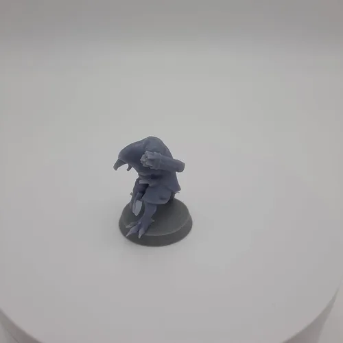 Vista 4 de Kenku - Ravenfolk - HERO Creations - RPG - Calabozos y dragones - DnD - Pathfinder - Diorama - figura en miniatura (gris/sin pintar) (Ranger (Prime))