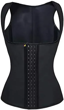 Vista 5 de Fajas Colombianas Mujeres Underbust Latex Sport Chaleco Body Shaper, Chaleco Entrenador Shaper, Body Shaper, Colombian Shapewear