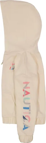 Vista 2 de Nautica Sudadera con capucha de forro polar con cremallera para niña