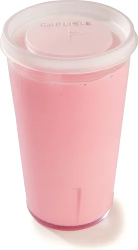 Vista 7 de Vasos de plástico Carlisle, apilables, resistentes a la rotura, sin BPA, Transparente