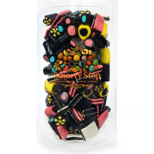 Vista 3 de Smarty Stop Dulces surtidos de regaliz Allsorts (1 libra (paquete de 1))