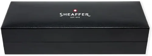 Vista 8 de Sheaffer Gift 100 9370 - Bolígrafo color café brillante con ribete PVD dorado Bolígrafo marrón café Set de regalo de bolígrafo premium
