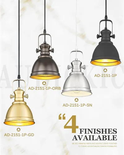 Vista 7 de Luces Colgantes para Isla de Cocina, Accesorios de Iluminación Colgante de Granja con Soporte de Metal, Iluminación Colgante Rústica de Cocina Sobre
