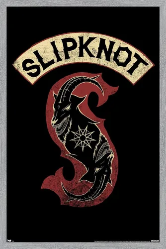 Vista 10 de Trends International Slipknot - Póster de pared de parche, 22.375 x 34 pulgadas, versión premium sin marco