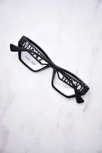 Vista 6 de Gafas graduadas Versace VE 3327 U 5232 Negro, Negro