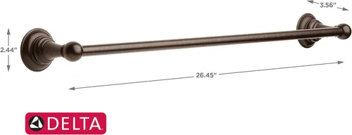 Vista 10 de Delta Faucet 134439 Providence - Accesorios de baño, gancho doble para toalla