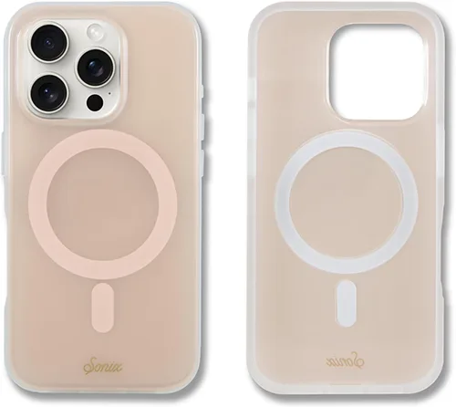 Vista 7 de Sonix x Barbie Funda para iPhone 15 Pro Compatible con MagSafe Probada para caídas de 10 pies Golden Hour
