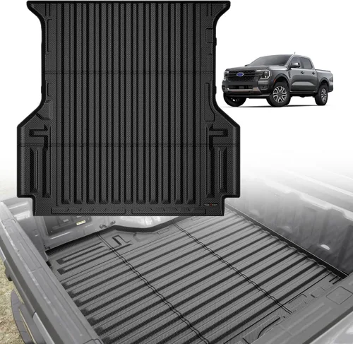 Vista 39 de TripleAliners - Tapete para caja de camioneta (de ejes) de 5 pies, encaje perfecto para pick-up de carga, accesorio de protección de vehículo