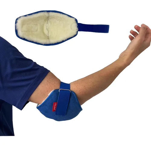 Vista 10 de Vogana Protectores de Lujo Ajustables con Almohadón para Úlceras por Presión, Recuperación Quirúrgica, para Ancianos Postrados en Cama, Azul Claro